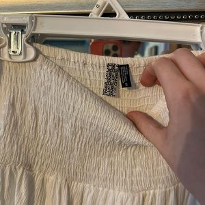 O’Neill white maxi dress or beach coverup